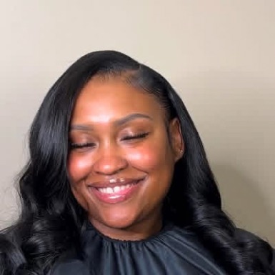 Curled install styled by Shawna